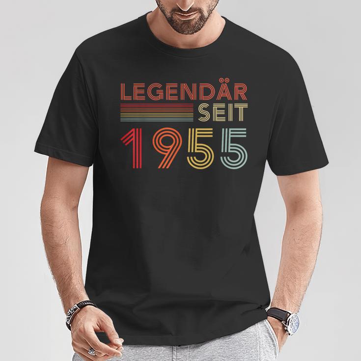 1955 Birthday Man 70Th Decoration 70S 70Th Birthday T-Shirt Lustige Geschenke