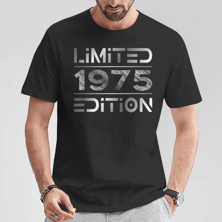 1975 Man Woman 49Th Birthday Limited Edition 49 T-Shirt Lustige Geschenke