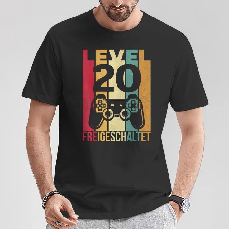 20S Birthday Gamer Gaming 20Th Birthday T-Shirt Lustige Geschenke