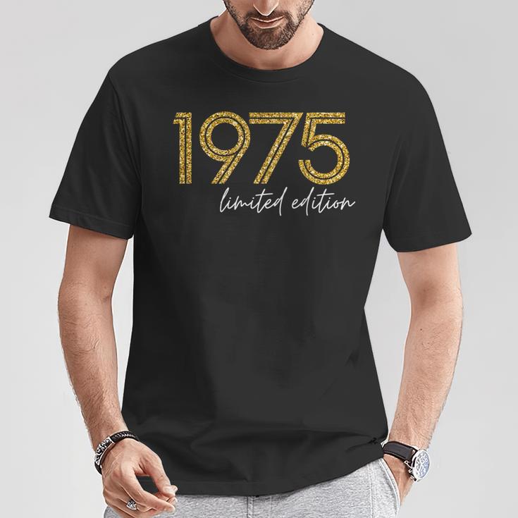 46Th Birthday Ladies 46 Yearsintage 1975 T-Shirt Lustige Geschenke