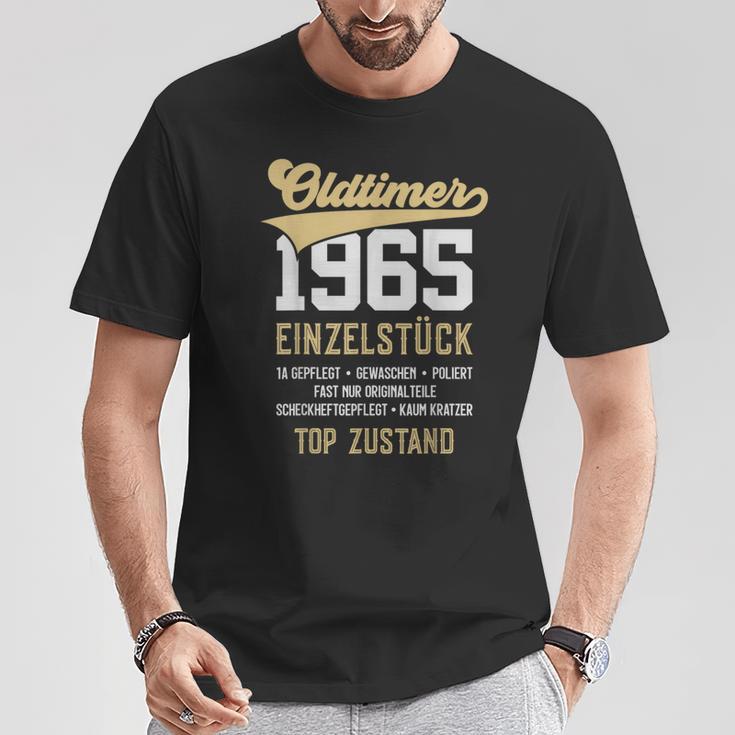 58 Jahre Oldtimer 1965Intage 58Th Birthday T-Shirt Lustige Geschenke