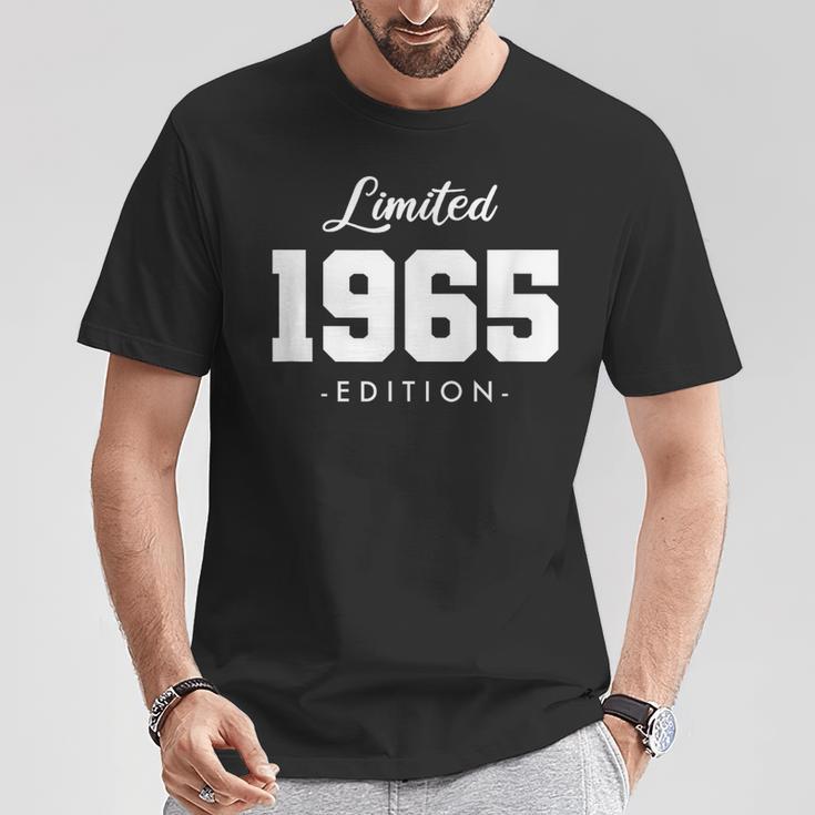 58 Jahreintage 1965 Limited Edition 58Th Birthday T-Shirt Lustige Geschenke