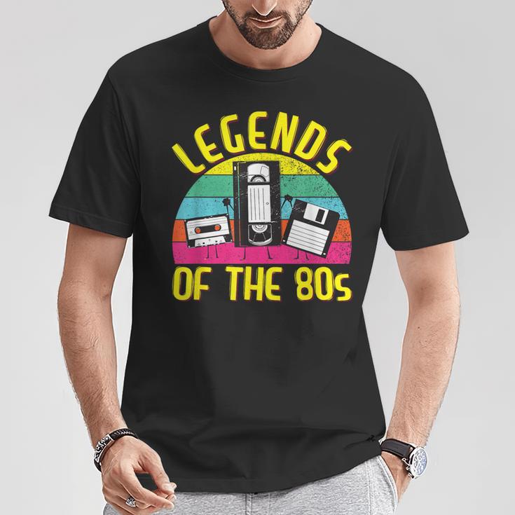 80S Outfit Women's Theme Party Legends 80S S T-Shirt Lustige Geschenke