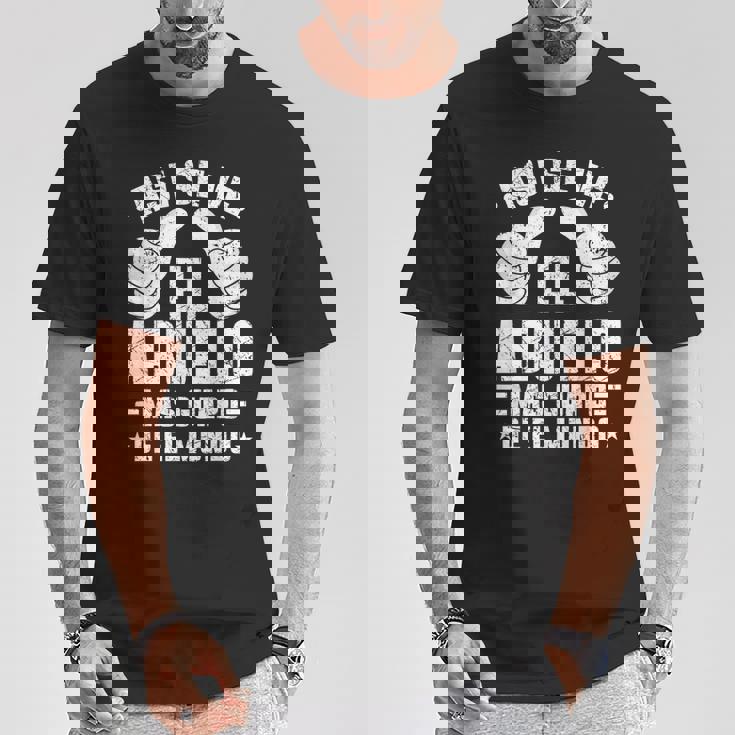 Abuelo Mas Guapo De El Mundo Grandpa Regalo Para Abuelo Camiseta unisex Regalos divertidos