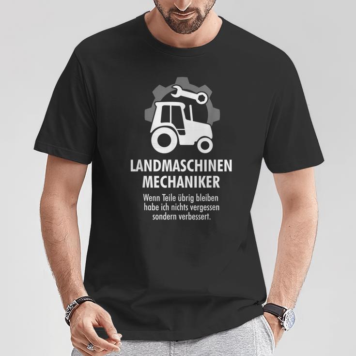 Agricultural Machinery Mechanic Tractor Farmer T-Shirt Lustige Geschenke