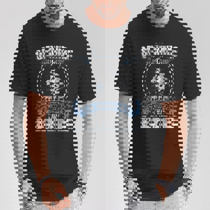 Algunos Abuelos Jugar Bingo Real Grandpas Jugar Boxeo Camiseta unisex Regalos divertidos