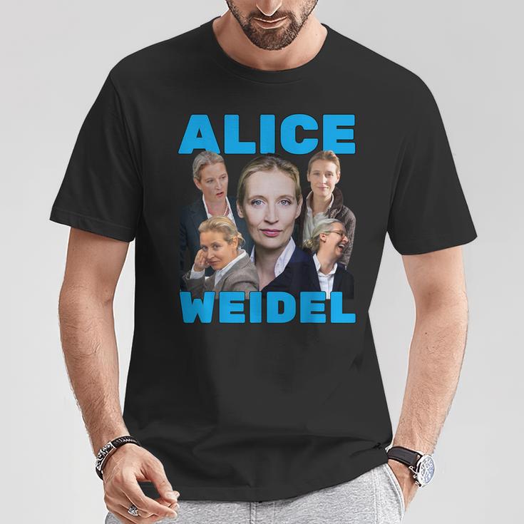 Alice Weidel Fan Merch Blue T-Shirt Lustige Geschenke