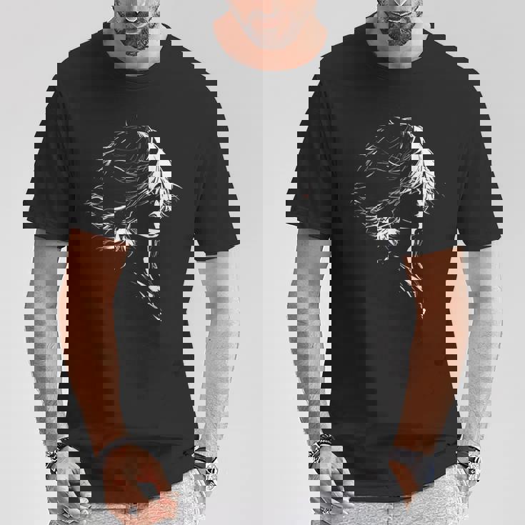 Anime Manga Gráfico Abstracto Arte Anime Camiseta unisex Regalos divertidos