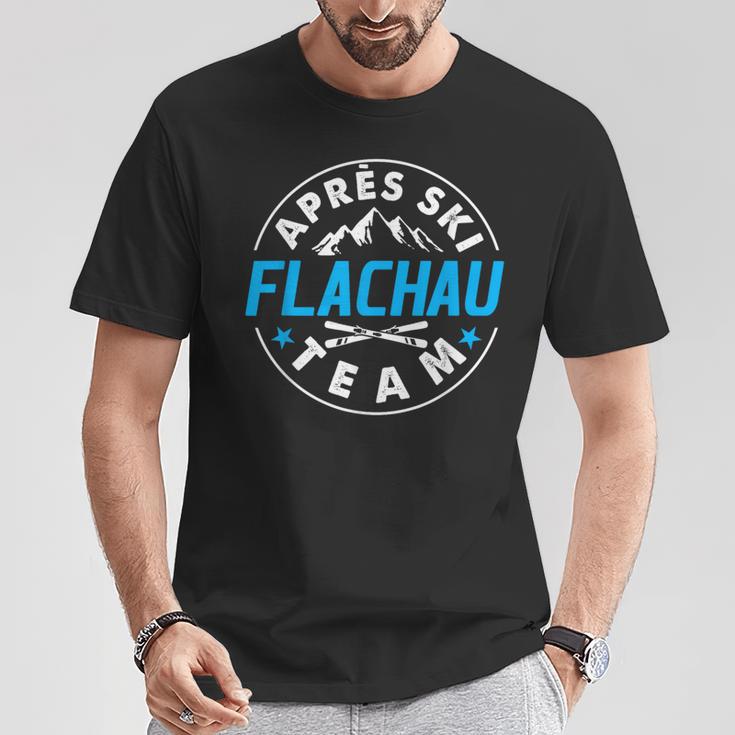 Apres Ski Flachau Team Skier Winter Holiday Costume T-Shirt Lustige Geschenke