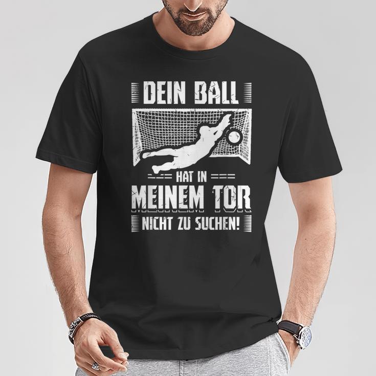 Ball Goalkeeper Goalkeeper Football Sports T-Shirt Lustige Geschenke