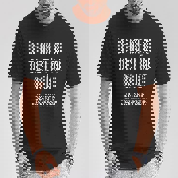 Beste Ehefrau Lustig Spruch Eheerheiratet Partner T-Shirt Lustige Geschenke