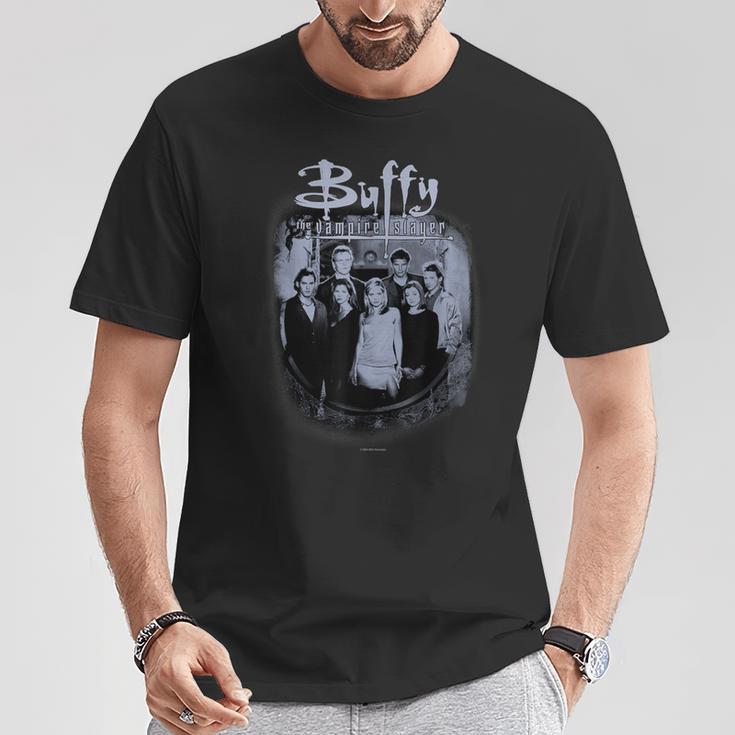 Buffy Theampire Slayer Distressedintage Scooby Gang T-Shirt Lustige Geschenke