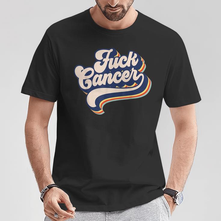 Cancer Cancer Survivor Retro Cancer T-Shirt Lustige Geschenke