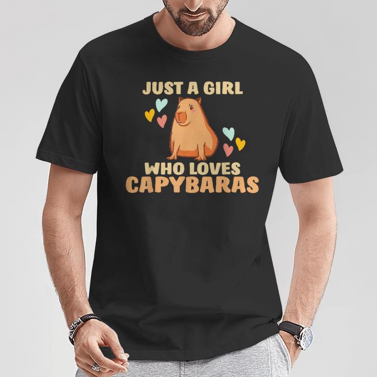 Capybara Water Pig Rodent Capybara T-Shirt Lustige Geschenke