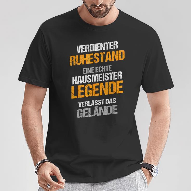 Caretaker Retirement Retirement Pension T-Shirt Lustige Geschenke