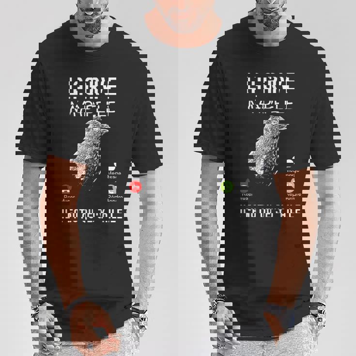 Chasser La Grive Humour Cadeau Chasseur De Grive Gibier T-Shirt Cadeaux drôles