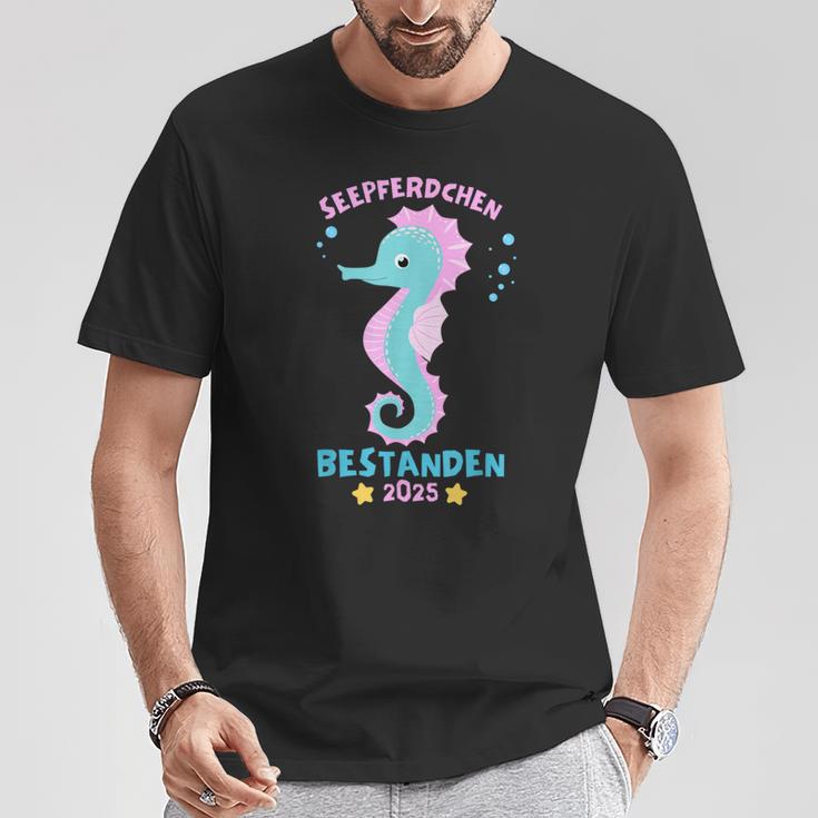 Children's Seahorse Passed Early Swimmer Badge 2025 T-Shirt Lustige Geschenke