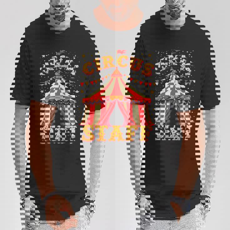 Circus Staff Retro Big Top Carnival T-Shirt Lustige Geschenke