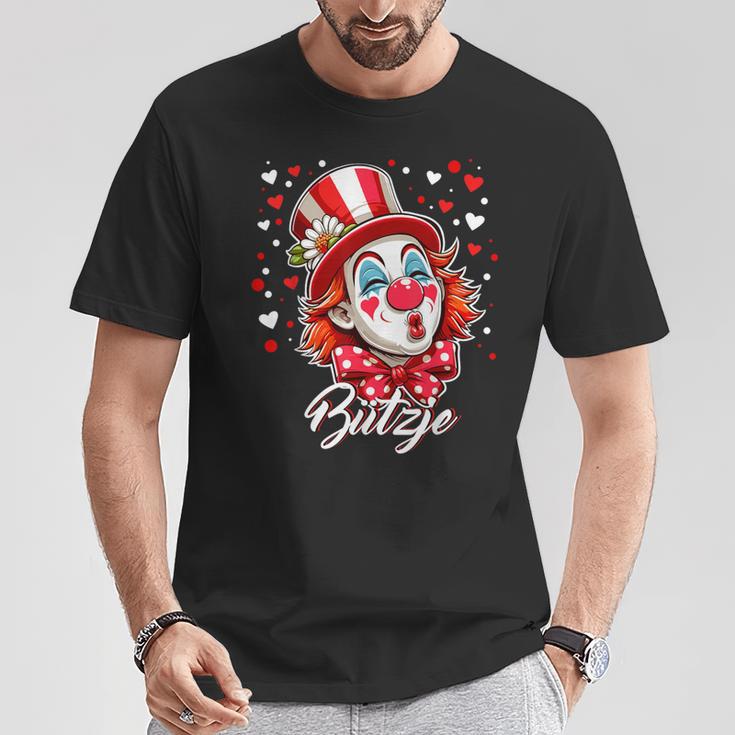 Cologne Carnival Kölsch Bützje Kölle Alaafeedel Clown T-Shirt Lustige Geschenke