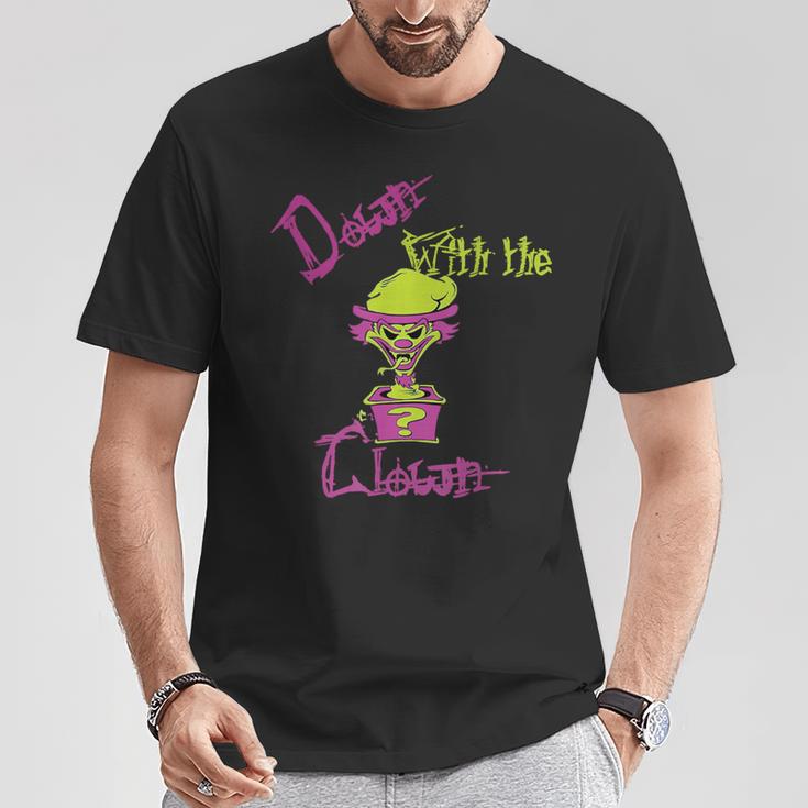 Cool Unique Down With Clown Icp For Him T-Shirt Lustige Geschenke