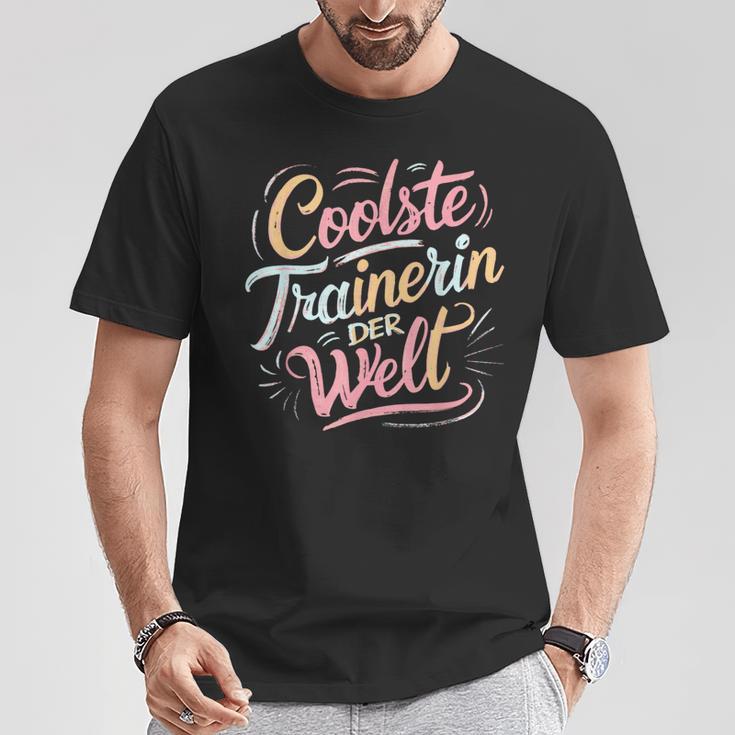 Coolste Trainerin Fitness Dance Handball Farewell T-Shirt Lustige Geschenke