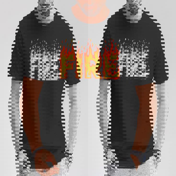 Costume De Flamme De Feu Pour Adulte Enfant Homme Et T-Shirt Cadeaux drôles