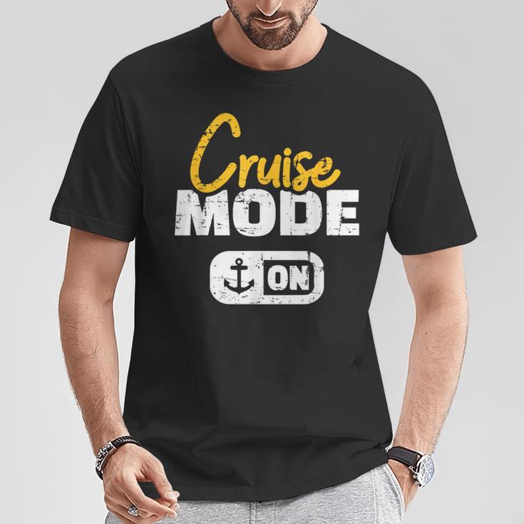 Cruise Cruise Mode On T-Shirt Lustige Geschenke