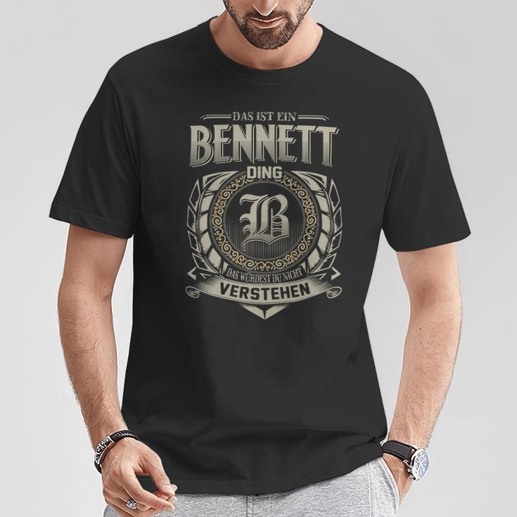 Das Ist Ein Bennett Ding Bennett Name T-Shirt Lustige Geschenke