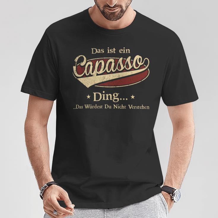 Das Ist Ein Capasso Ding Das Würdest Du Nicht Verstehen Capasso Name T-Shirt Lustige Geschenke