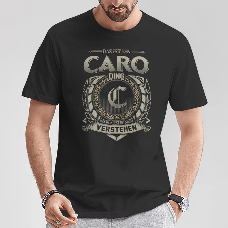 Das Ist Ein Caro Ding Caro Name T-Shirt Lustige Geschenke