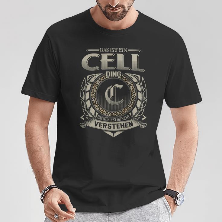 Das Ist Ein Cell Ding Cell Name T-Shirt Lustige Geschenke