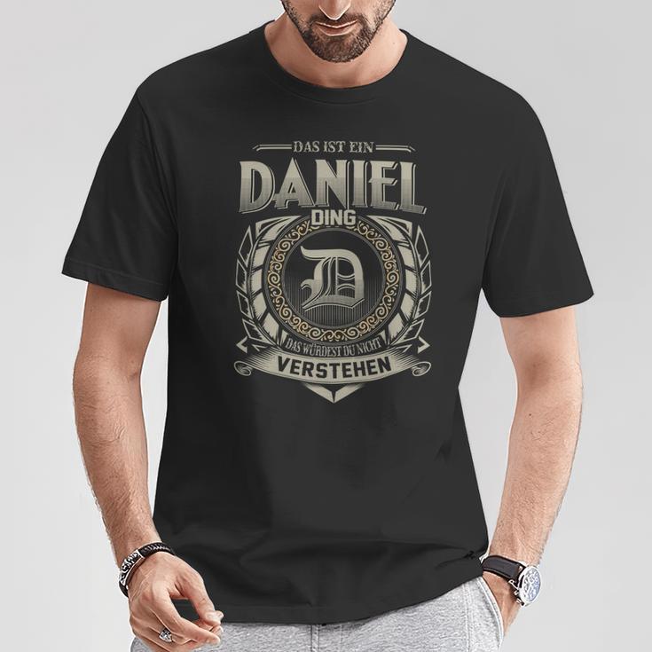 Das Ist Ein Daniel Ding Daniel Name T-Shirt Lustige Geschenke