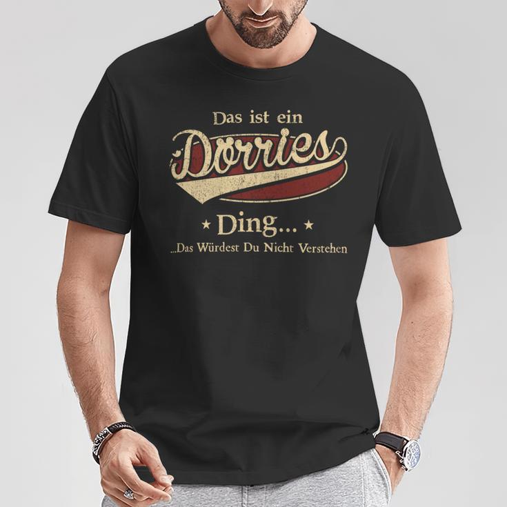 Das Ist Ein Doerries Ding Das Würdest Du Nicht Verstehen Doerries Name T-Shirt Lustige Geschenke