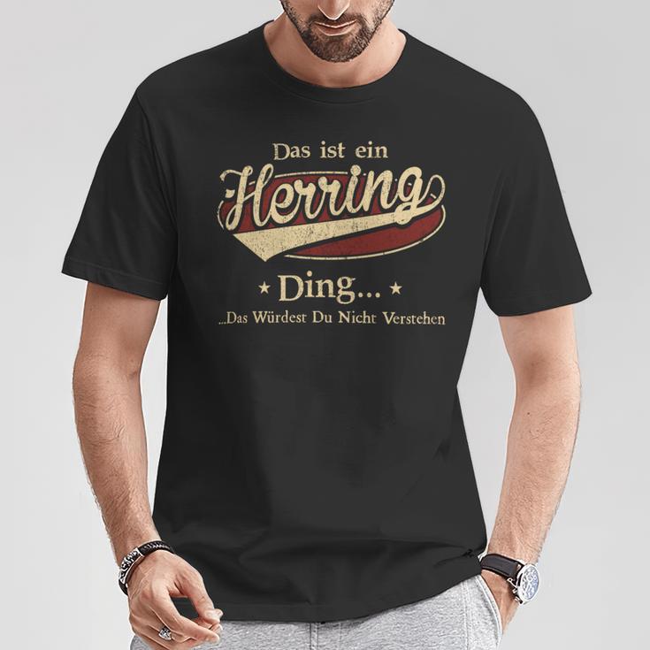 Das Ist Ein Herring Ding Das Würdest Du Nicht Verstehen Herring Name T-Shirt Lustige Geschenke