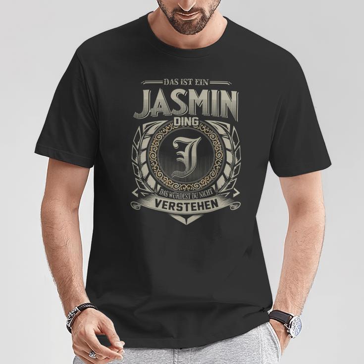 Das Ist Ein Jasmin Ding Jasmin Name T-Shirt Lustige Geschenke