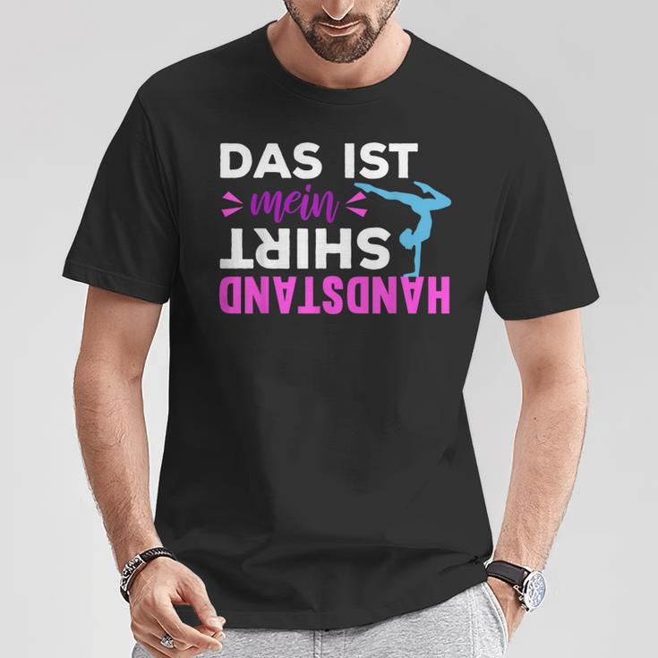 Das Ist Mein Handstand Girls' Gymnastics Sports Equipment Gymnastics T-Shirt Lustige Geschenke