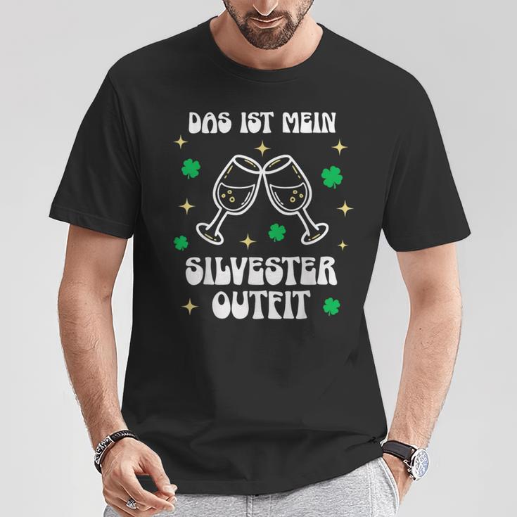 Das Ist Mein Silvester Outfit Party Outfits Silvesterfeier T-Shirt Lustige Geschenke