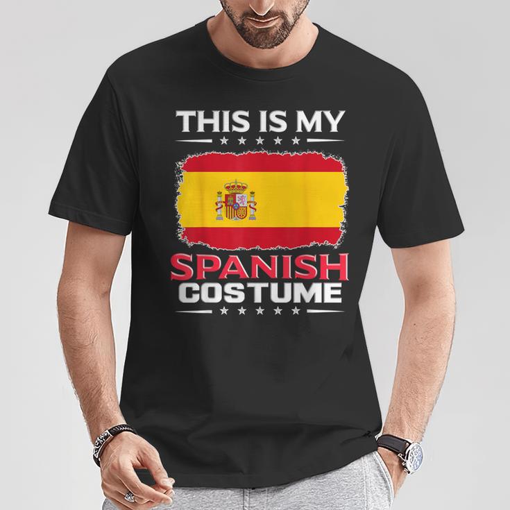 Das Ist Mein Spanisches Kostüm Spain T-Shirt Lustige Geschenke