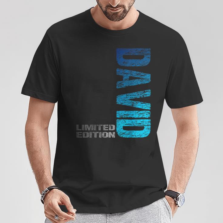 David Name First Name Boy Man Birthday T-Shirt Lustige Geschenke