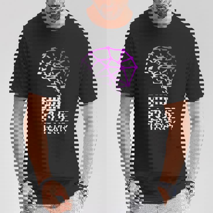 Deep House Therapy House Musique House Tech House Dj Edm T-Shirt Cadeaux drôles