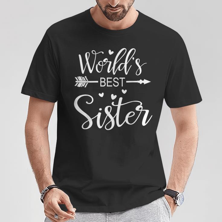 Die Beste Schwester Der Welt S T-Shirt Lustige Geschenke