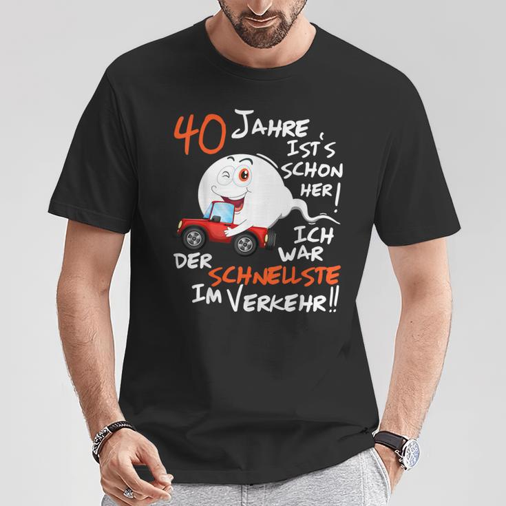 Die Legende Wird 40 Jahre 40S Birthday T-Shirt Lustige Geschenke