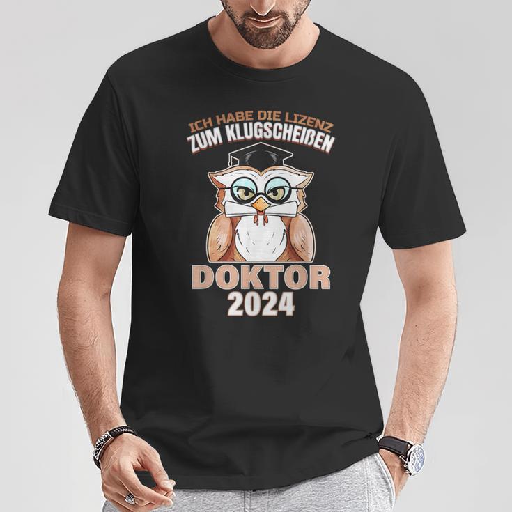 Doctor 2024 Graduation PhD Graduation Party Doctorate T-Shirt Lustige Geschenke