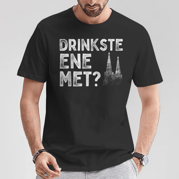 Drinkste Ene Met Kölsches Grundgesetz Carnival Cologne T-Shirt Lustige Geschenke