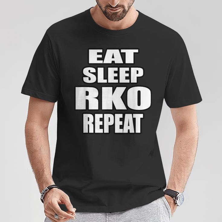 Eat Sleep Rko Repeat Trending T-Shirt Lustige Geschenke