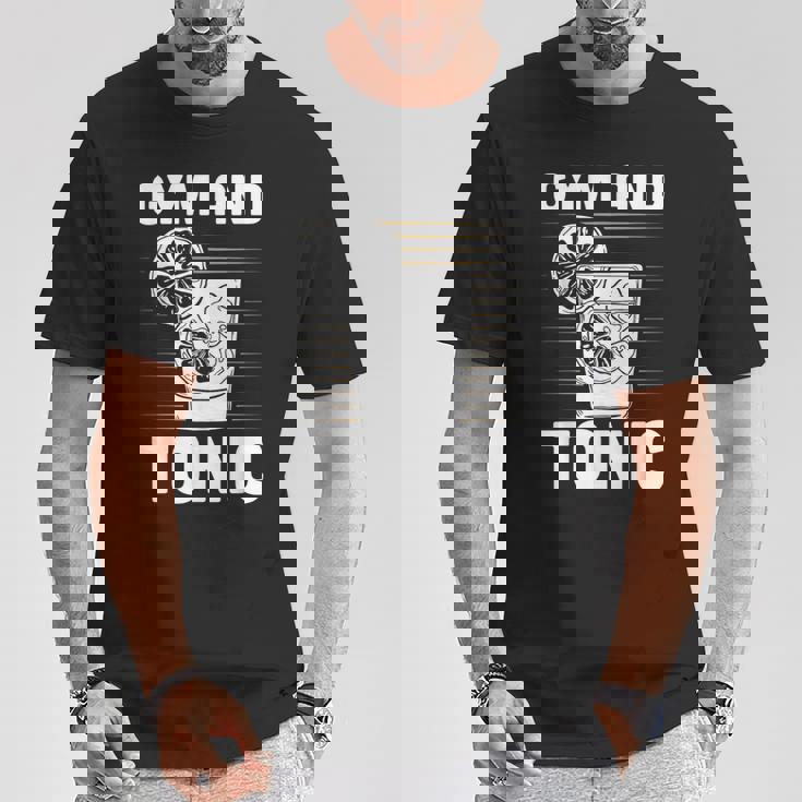 Ediciónintage De Gym And Tonic Camiseta unisex Regalos divertidos