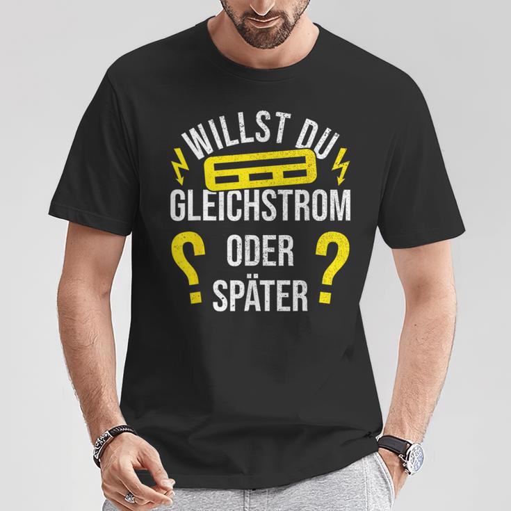 Electricians Electric Master Dc Electronic T-Shirt Lustige Geschenke