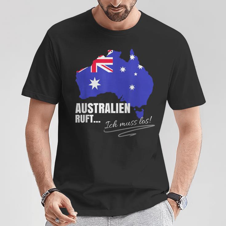 Emigration Australia Farewell Must Have Gadgets Emigrant T-Shirt Lustige Geschenke