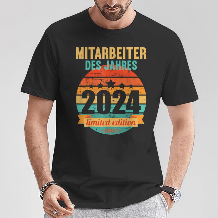 Employee Of The Year 2024 T-Shirt Lustige Geschenke