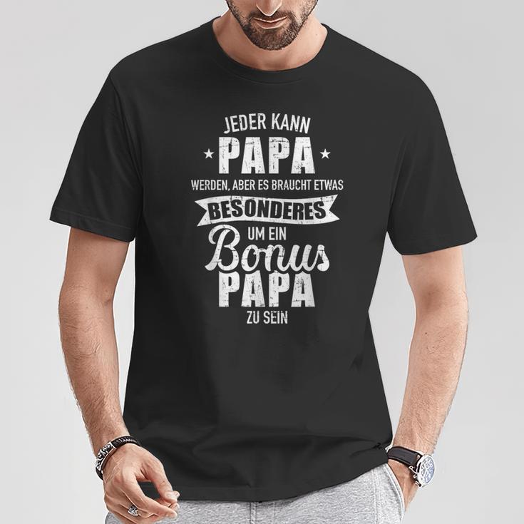 Es Braucht Etwas Special Um Bonus Papa Zu Sein T-Shirt Lustige Geschenke